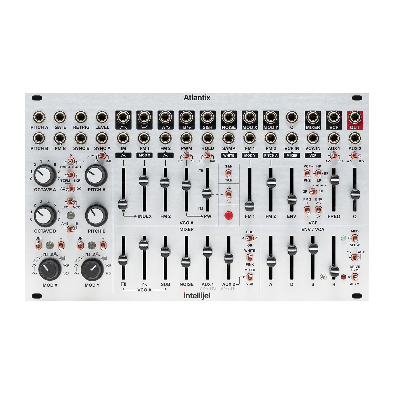 Intellijel Atlantix Eurorack Dual Oscillator Synth Voice Module main image