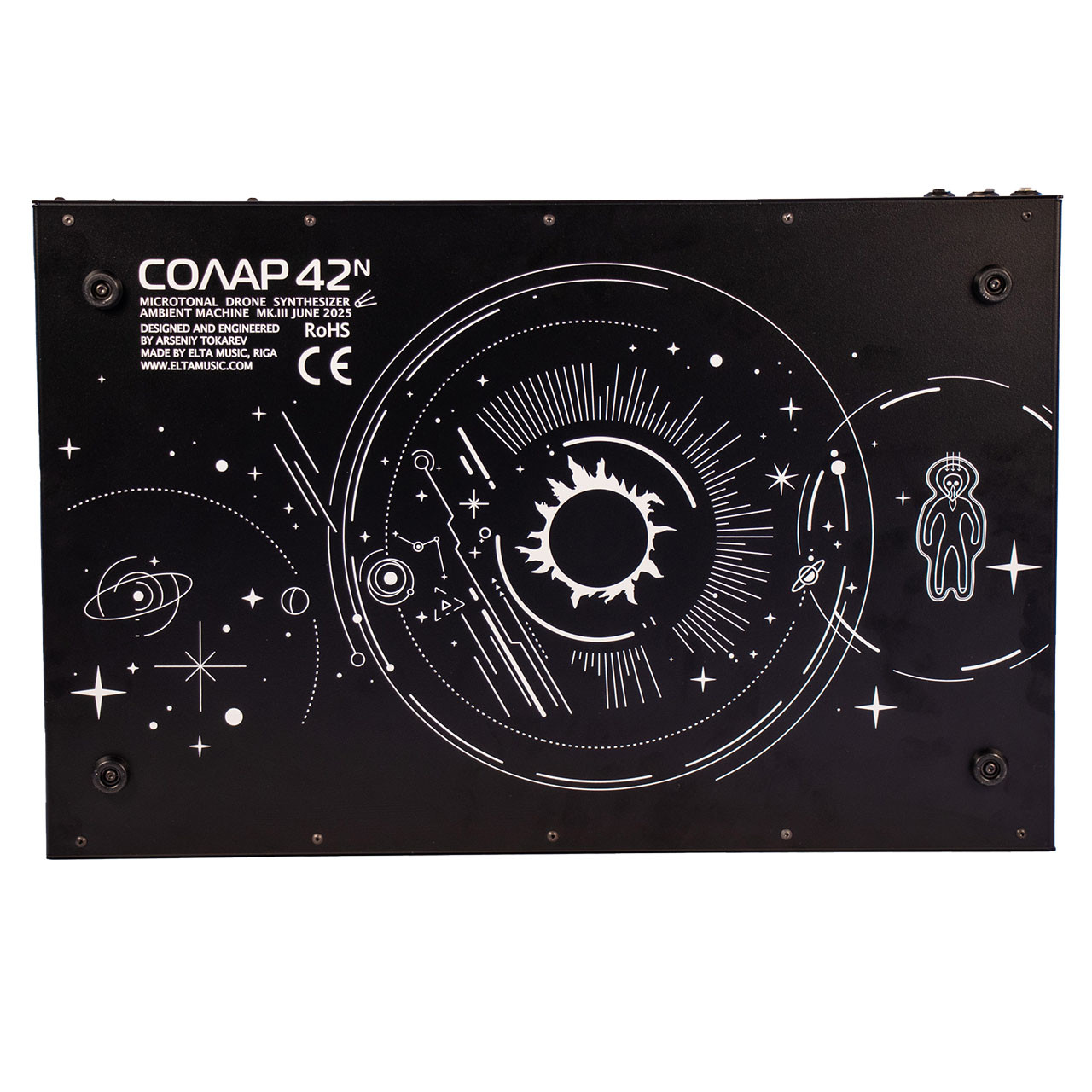 Elta Music Solar 42N Multi Voice Drone Instrument (Black) image 3