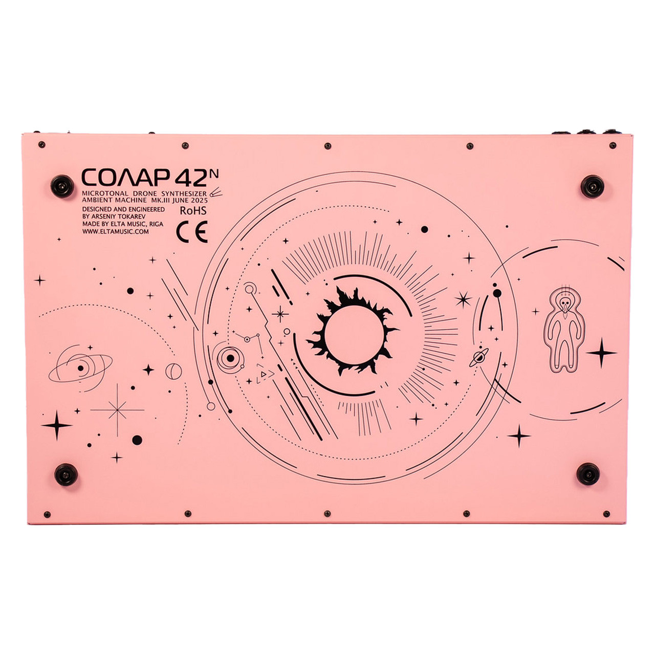 Elta Music Solar 42N Multi Voice Drone Instrument (Pink) image 3