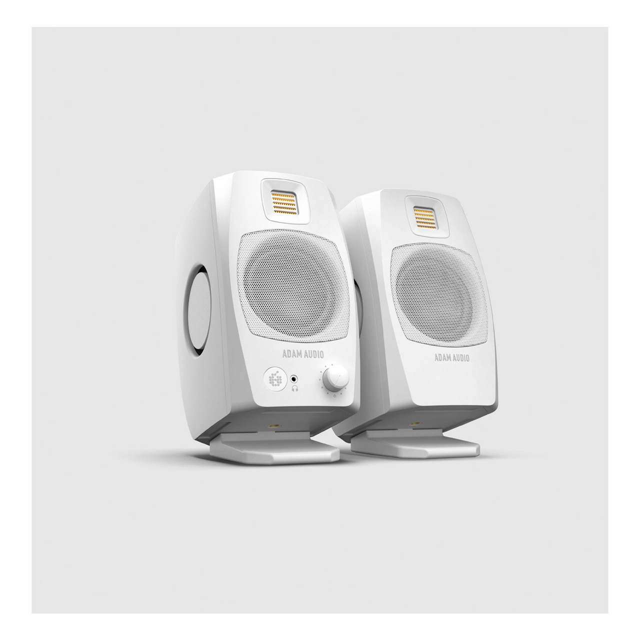 Adam Audio D3V Active Desktop Monitor System (White - Pair) image 2