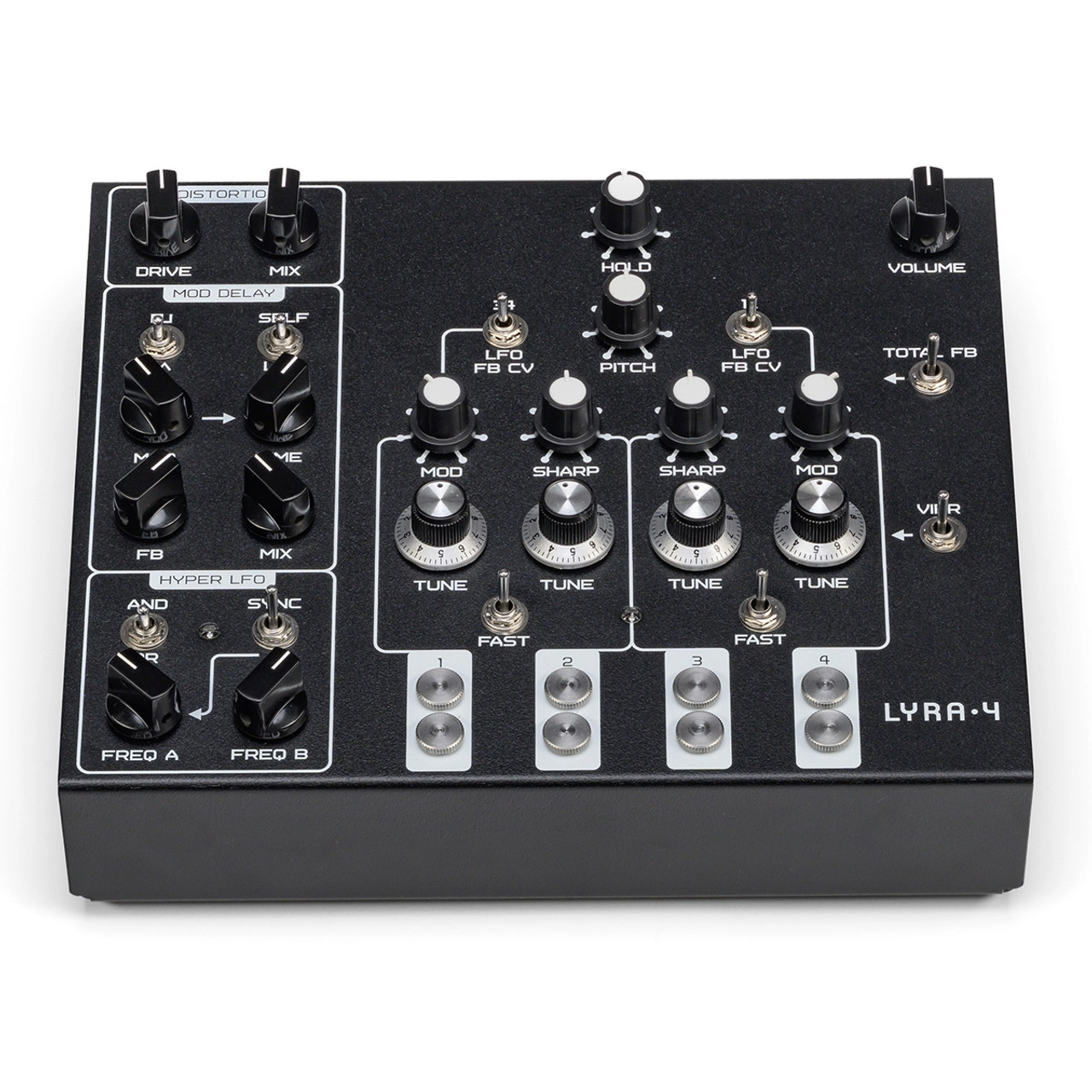 鍵盤楽器 SoMa Laboratory Lyra-4 Organismic Synth SOMA Lyra-4 Organismic Drone Synthesizer - Perfect Circuit