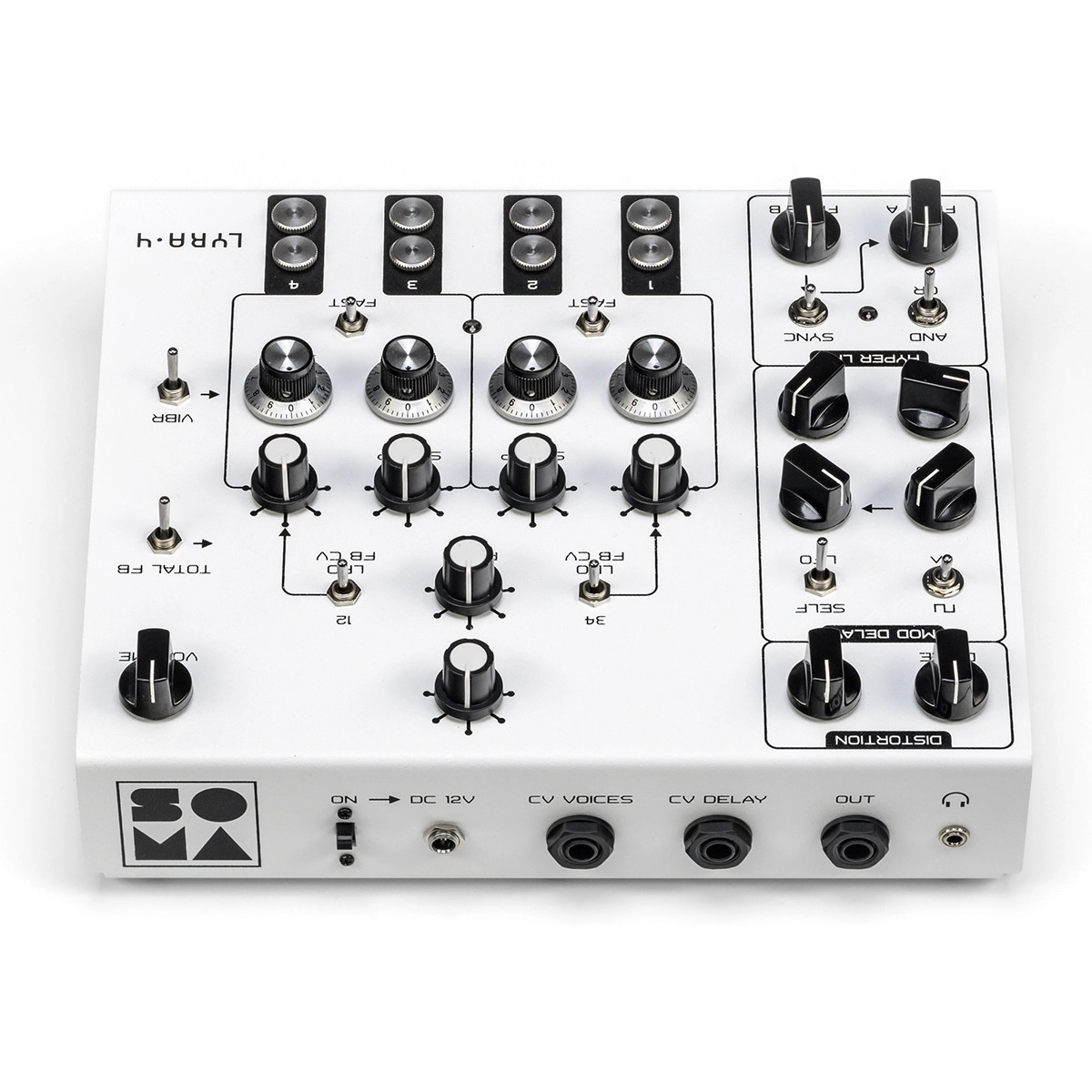 Soma Laboratory Lyra-4 Analogue Performance Drone Synthesizer