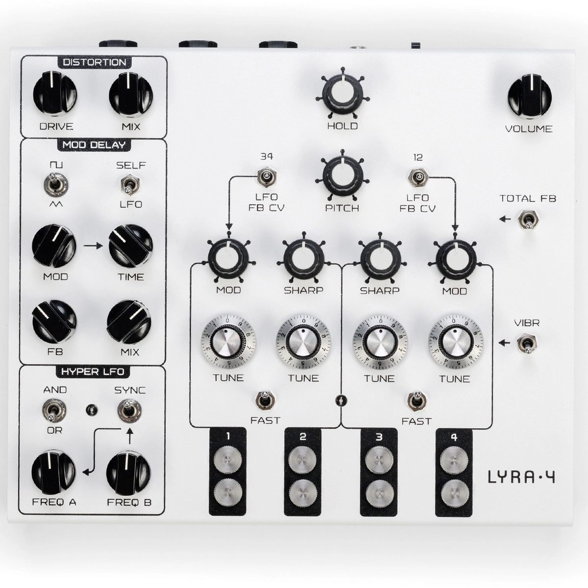 Soma Laboratory Lyra-4 Analogue Performance Drone Synthesizer