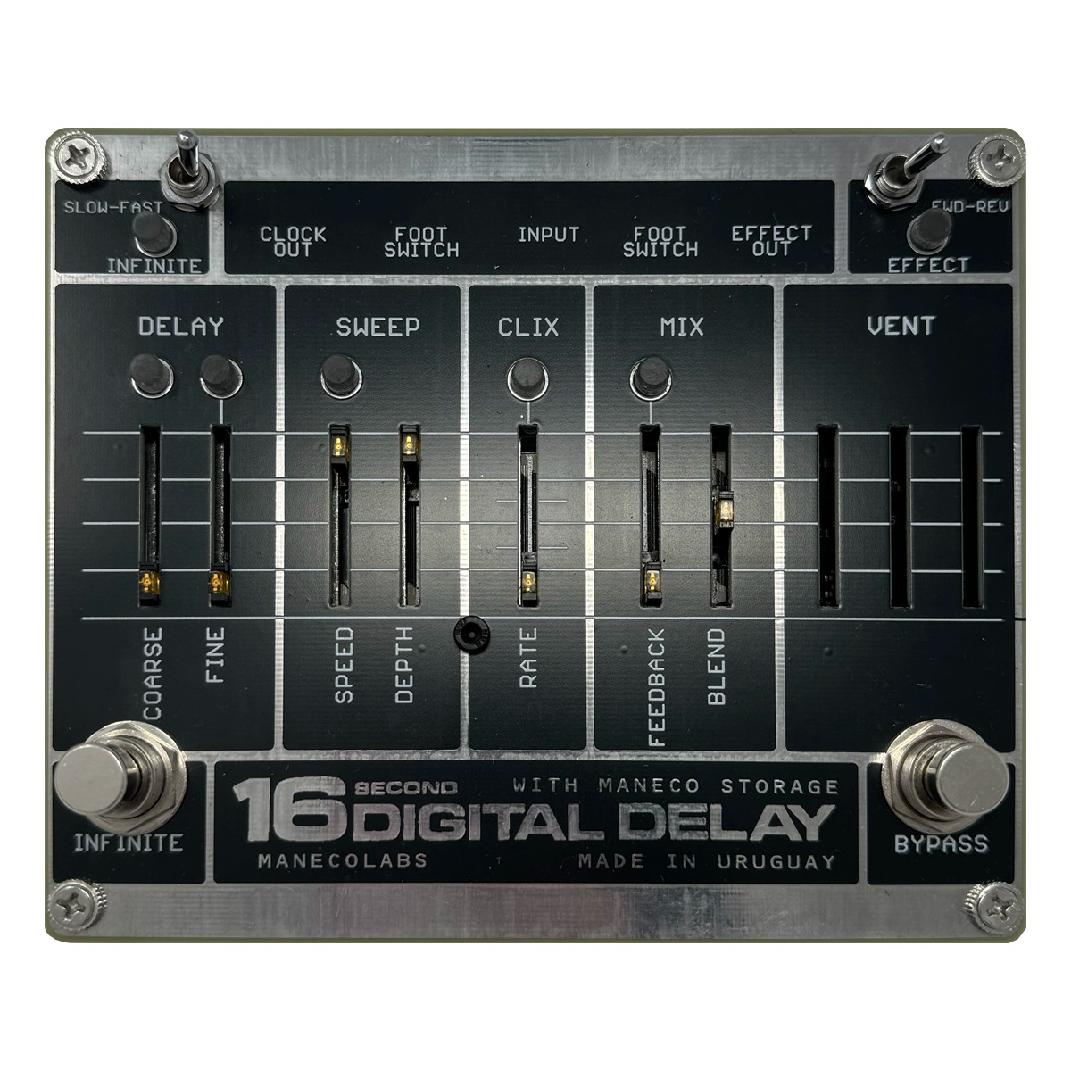 Maneco 16 Seconds Digital Delay & Looper Pedal at Signal Sounds