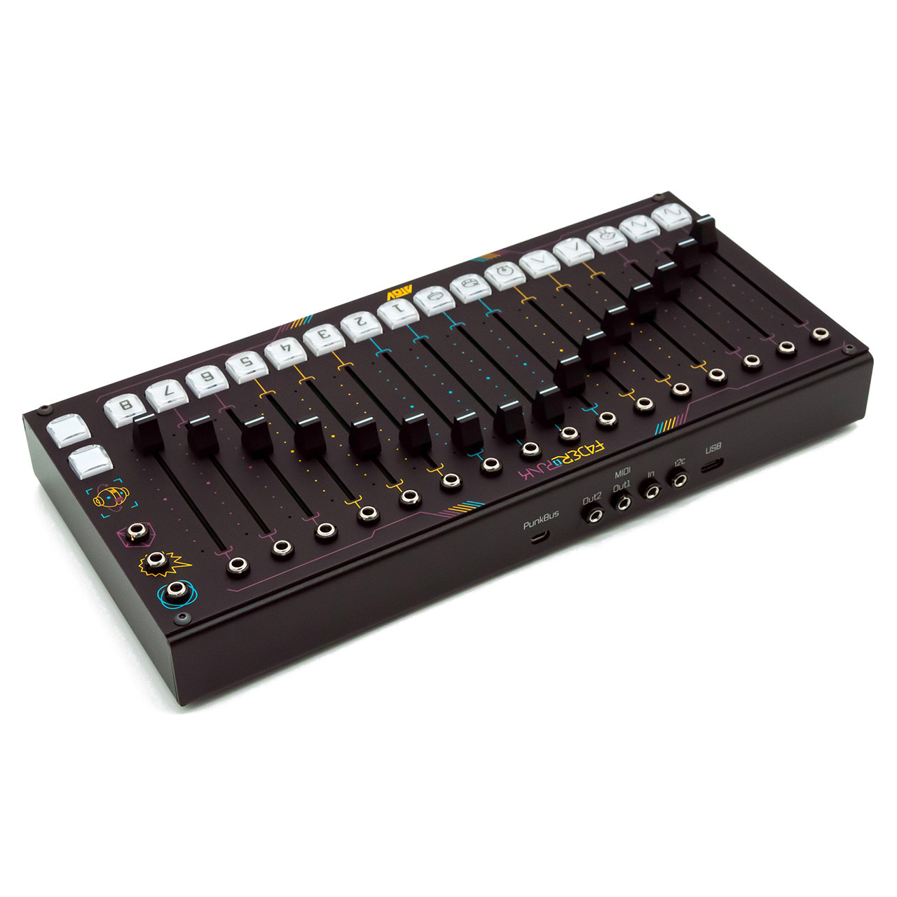 ATOV faderpunk モジュラー　ユーロラック　シーケンサー Faderpunk by ATOV | Explore Modulation Freedom