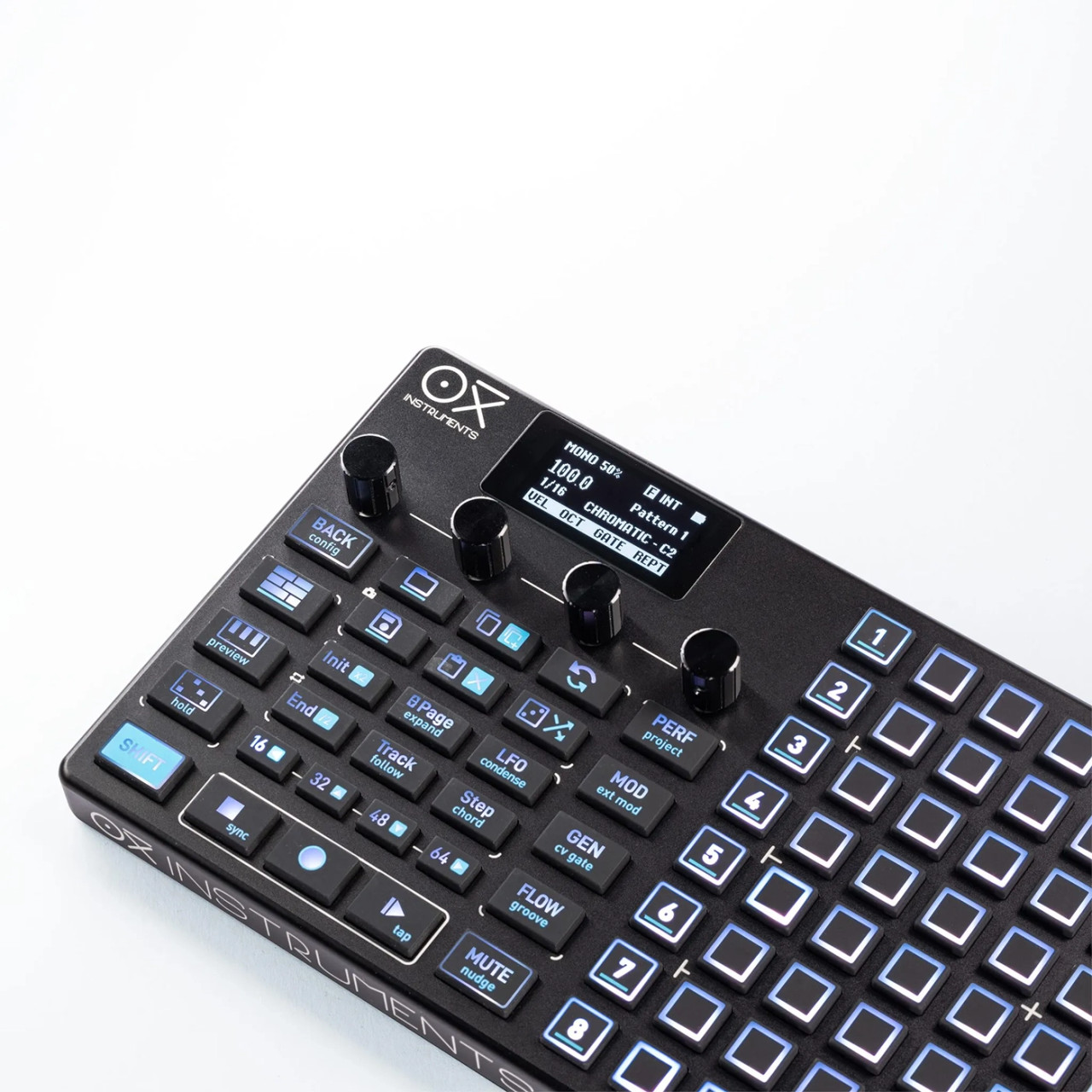 Oxi Instruments One MkII MIDI & CV/Gate Sequencer (Black Edition