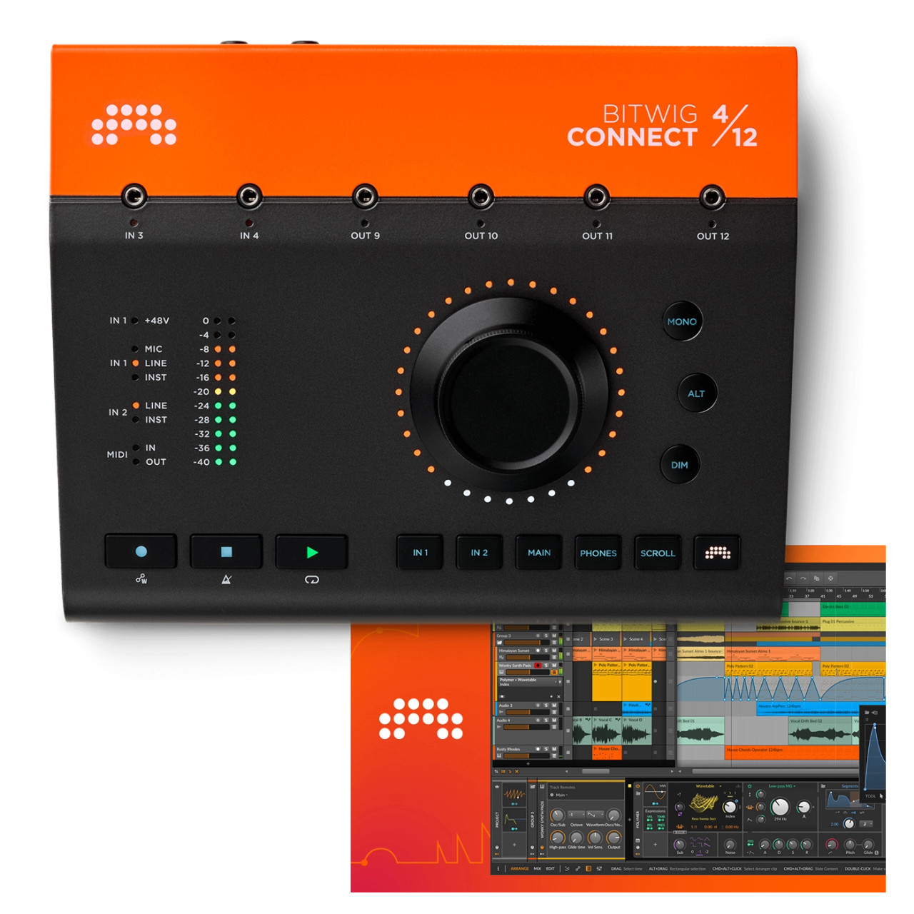 Bitwig Connect 4/12 + Bitwig Studio Upgrade Bundle main image