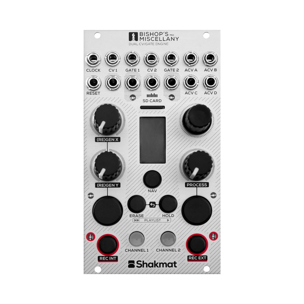Shakmat Modular Bishop's Miscellany Mk2 Eurorack Dual CV/Gate Recorder Module main image