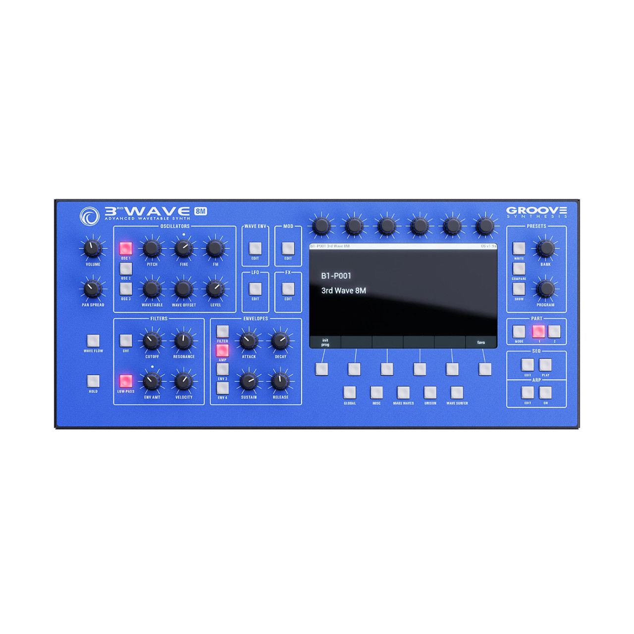 Groove Synthesis 3rd Wave 8M Advanced Wavetable Synthesizer (Desktop) main image