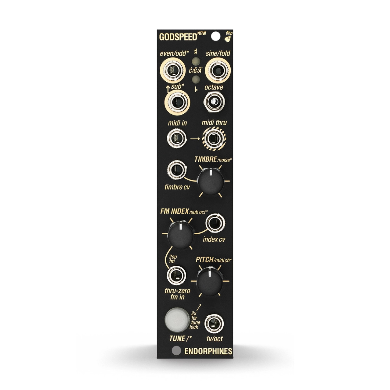 Endorphin.es New Godspeed Eurorack Oscillator Module (Black) at