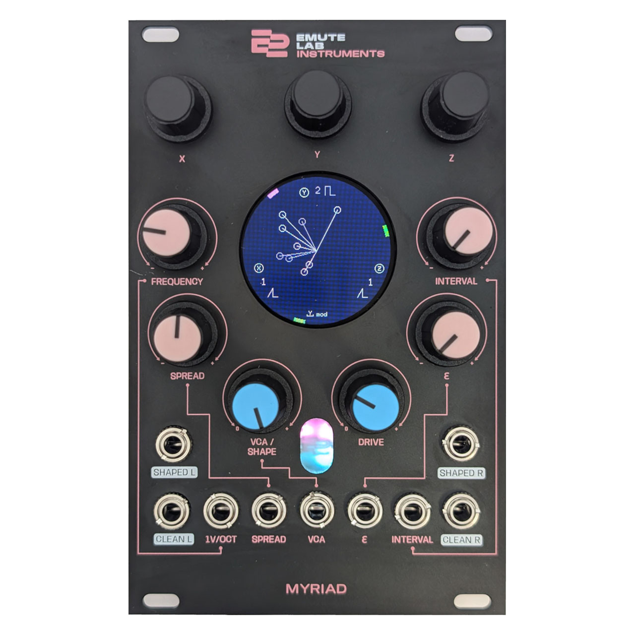 eMute Lab Instruments Myriad Eurorack Multi-Oscillator Module main image
