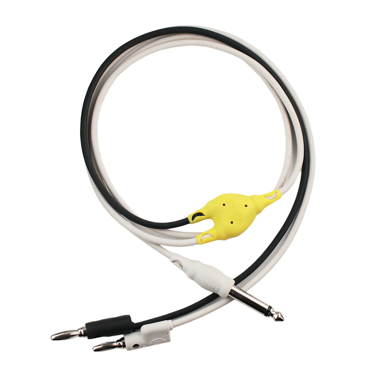 Banana TM 1/4" Jack to 2x Banana Y Cable (Ground/Signal 100cm) main image