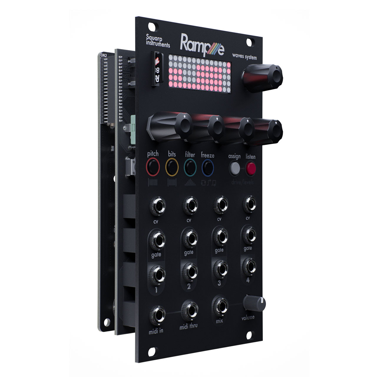 Squarp Rample Turbo Eurorack Sampler Module at Signal Sounds