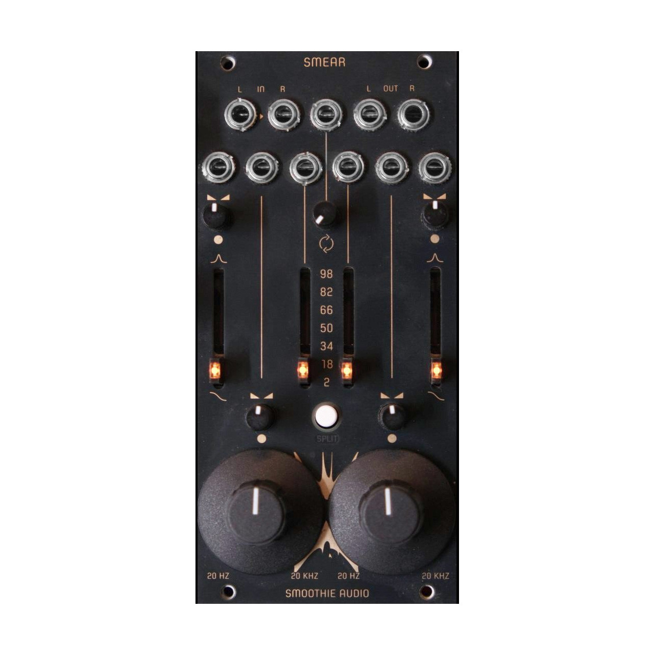 Smoothie Audio Smear Eurorack All-Pass Filter Module at Signal Sounds