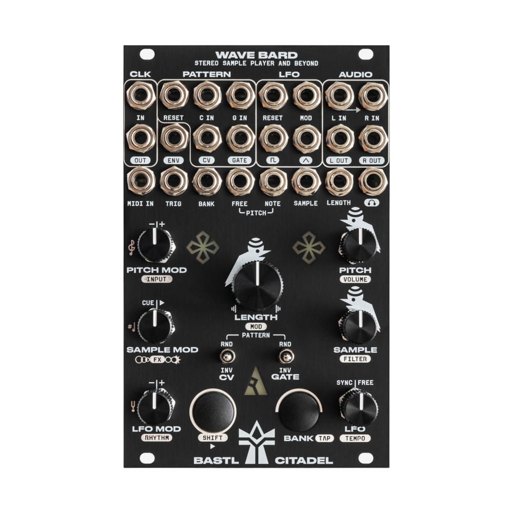 Bastl Instruments Citadel Wave Bard Eurorack Sample Player Module main image
