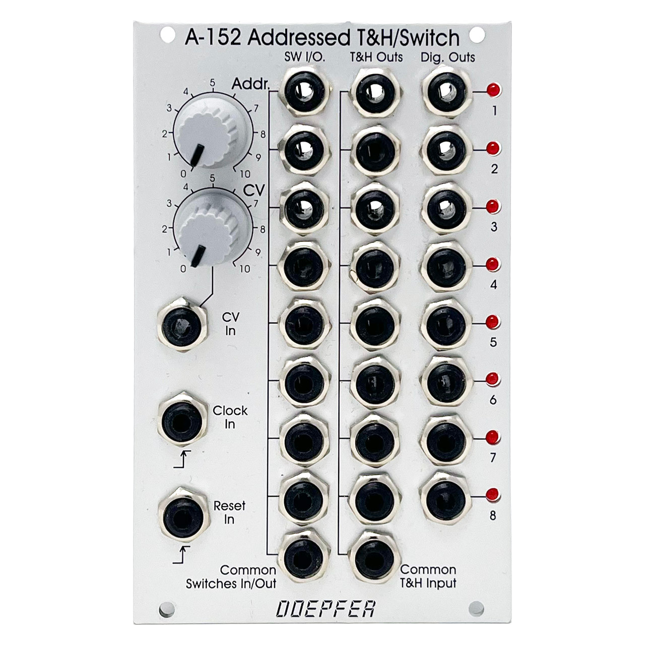 Doepfer A-152 Addressed T&H/Switch Eurorack Module (Pre-owned) main image