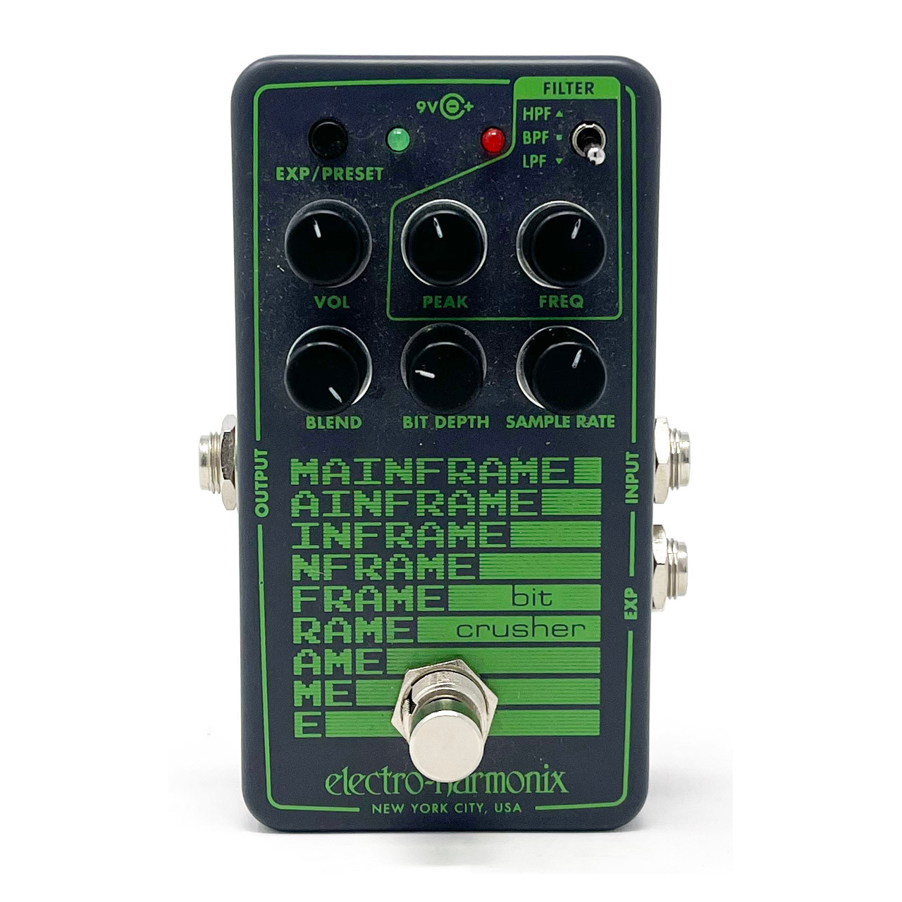 Electro-harmonix Mainframe Bitcrusher Effects Pedal (Pre-owned) main image