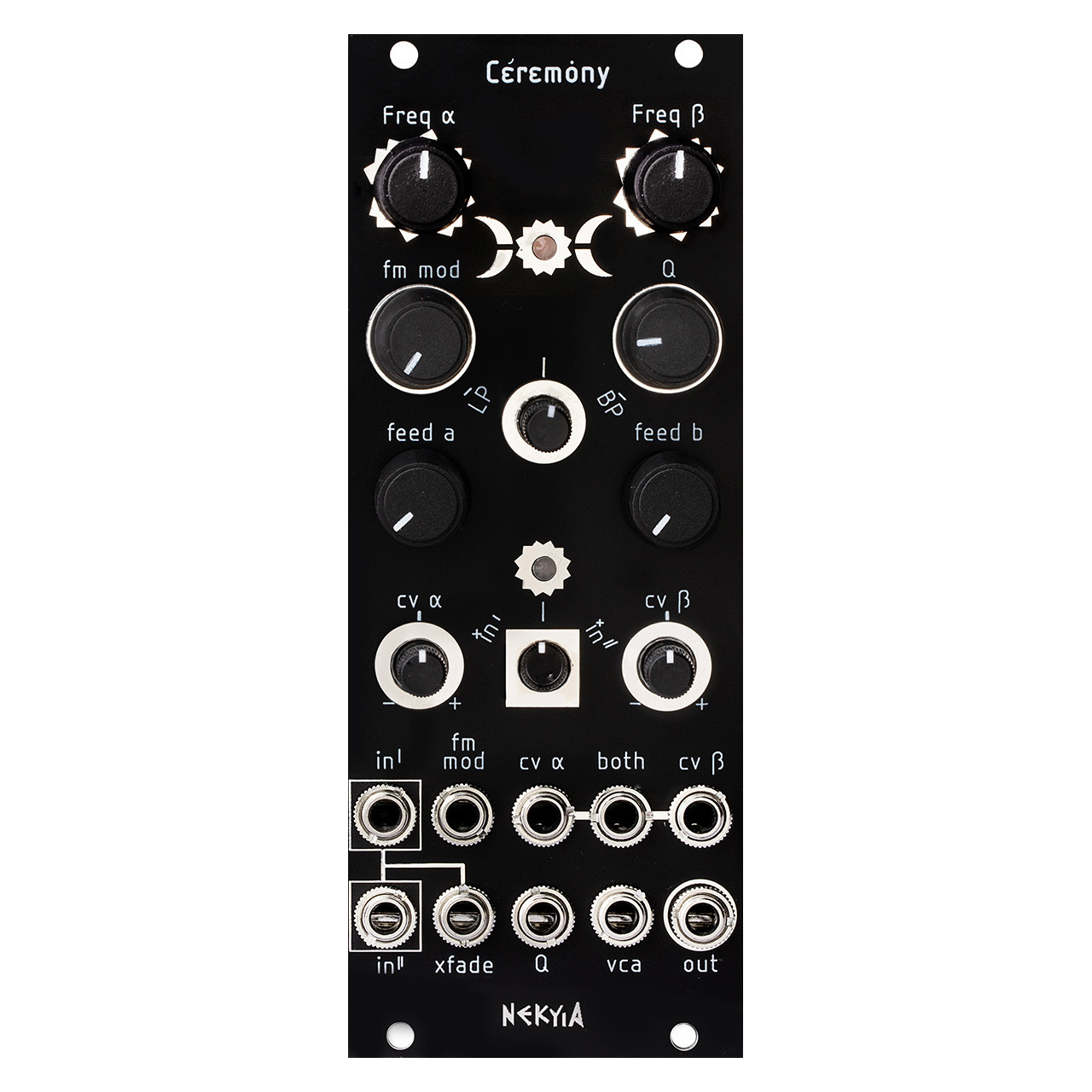 Nekyia Circuits Ceremony Eurorack Filter/Resonator Module main image