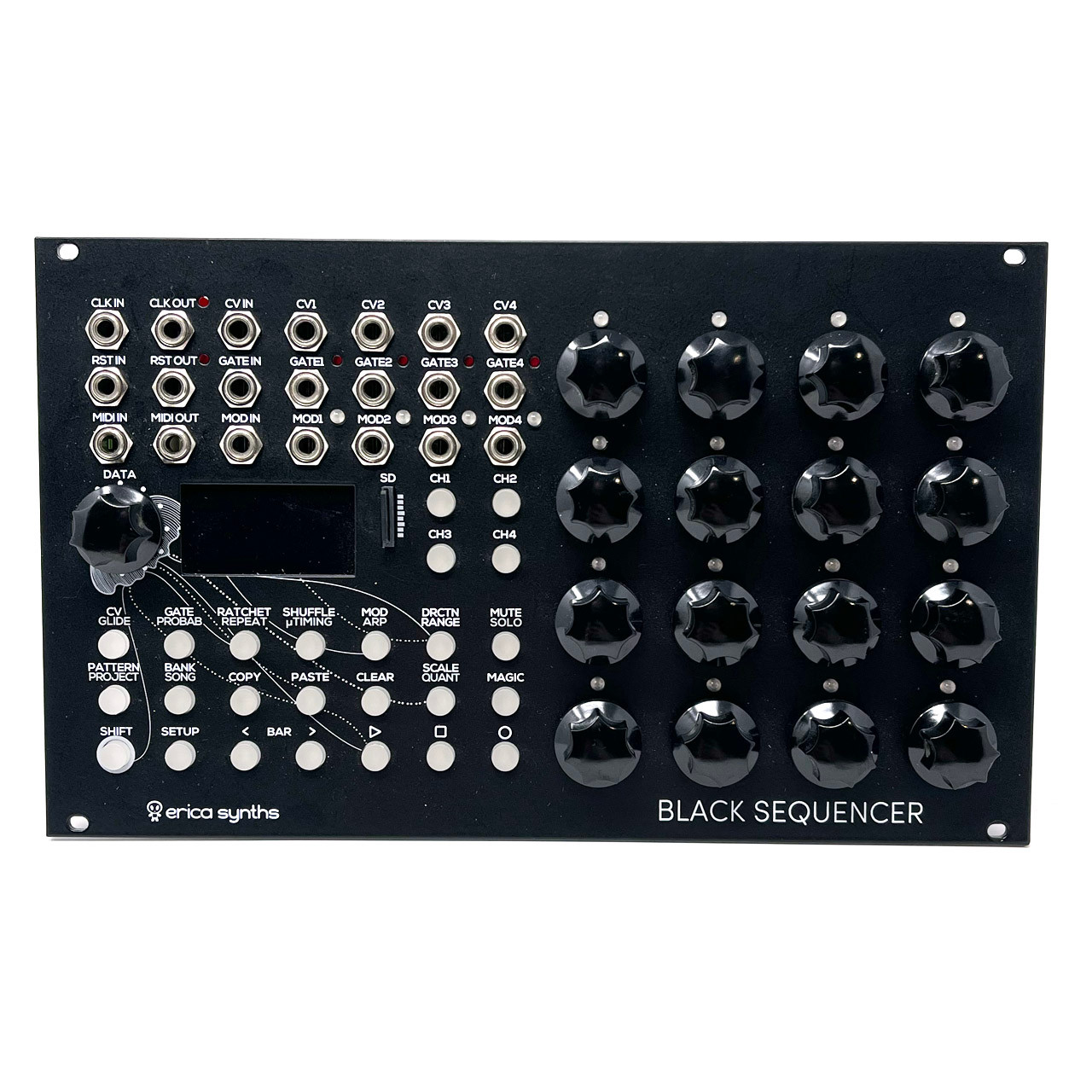 Erica Synths Black Sequencer Eurorack Module (Pre-owned #2) main image