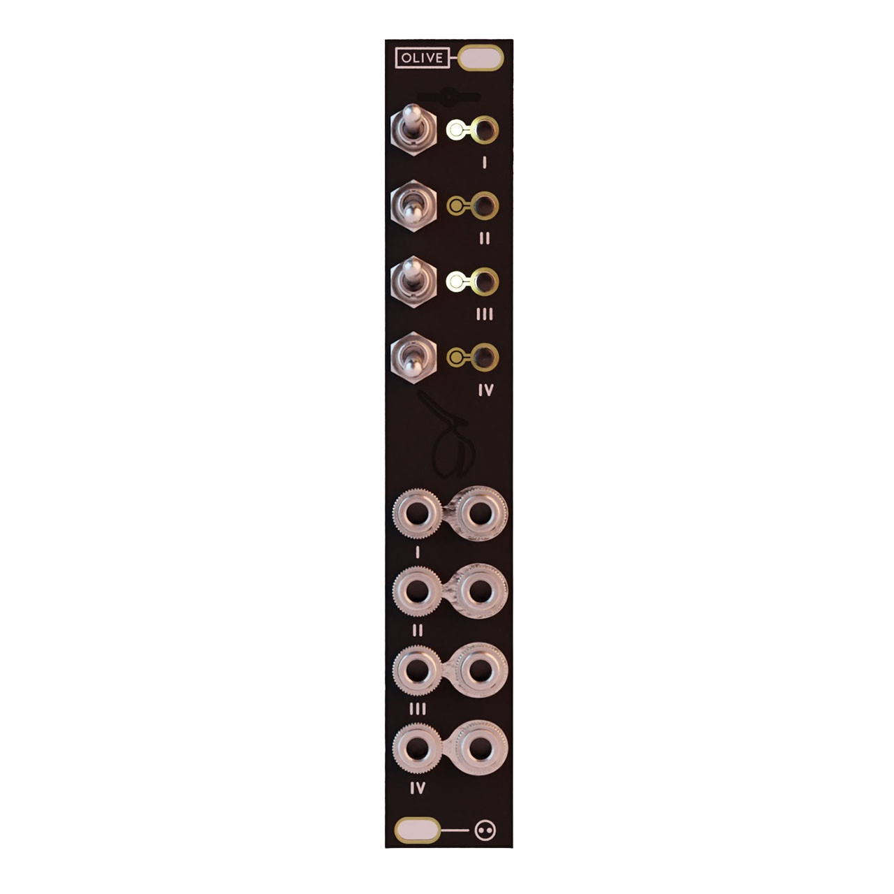 NOH Modular Olive Eurorack Performance Gate Module main image