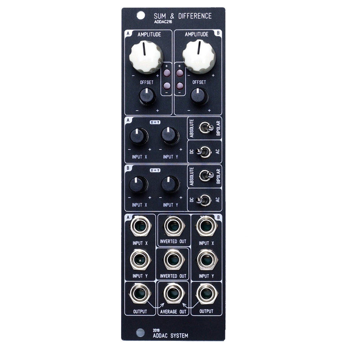 ADDAC 216 Sum & Difference DIY Eurorack Logic Module (ADDAC216) image 2