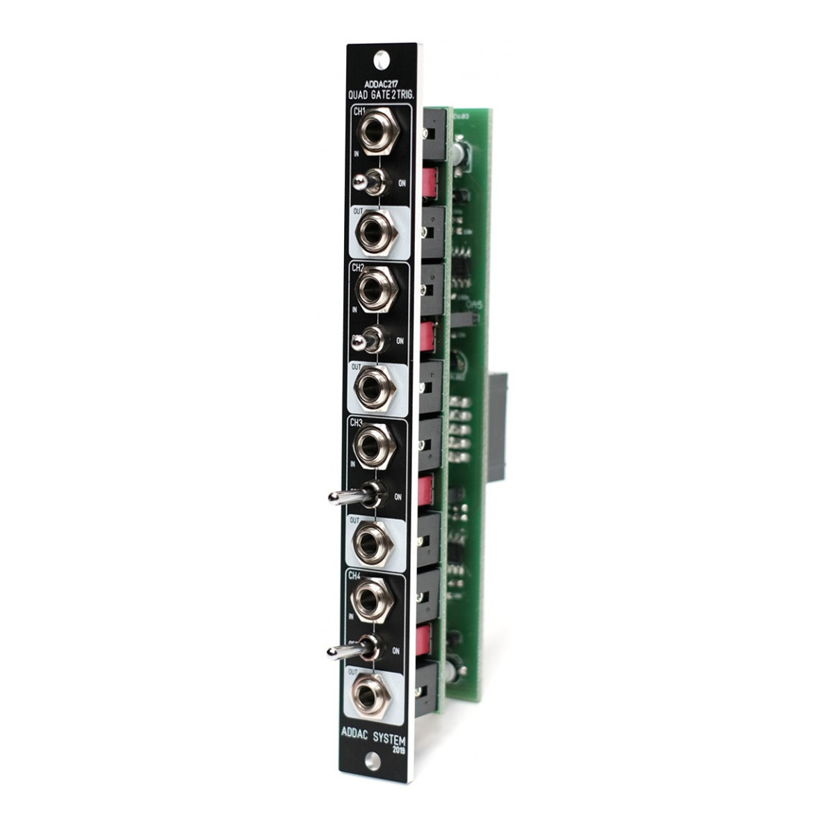 ADDAC 217 Quad Gate to Trigger DIY Eurorack Module (ADDAC217) image 3