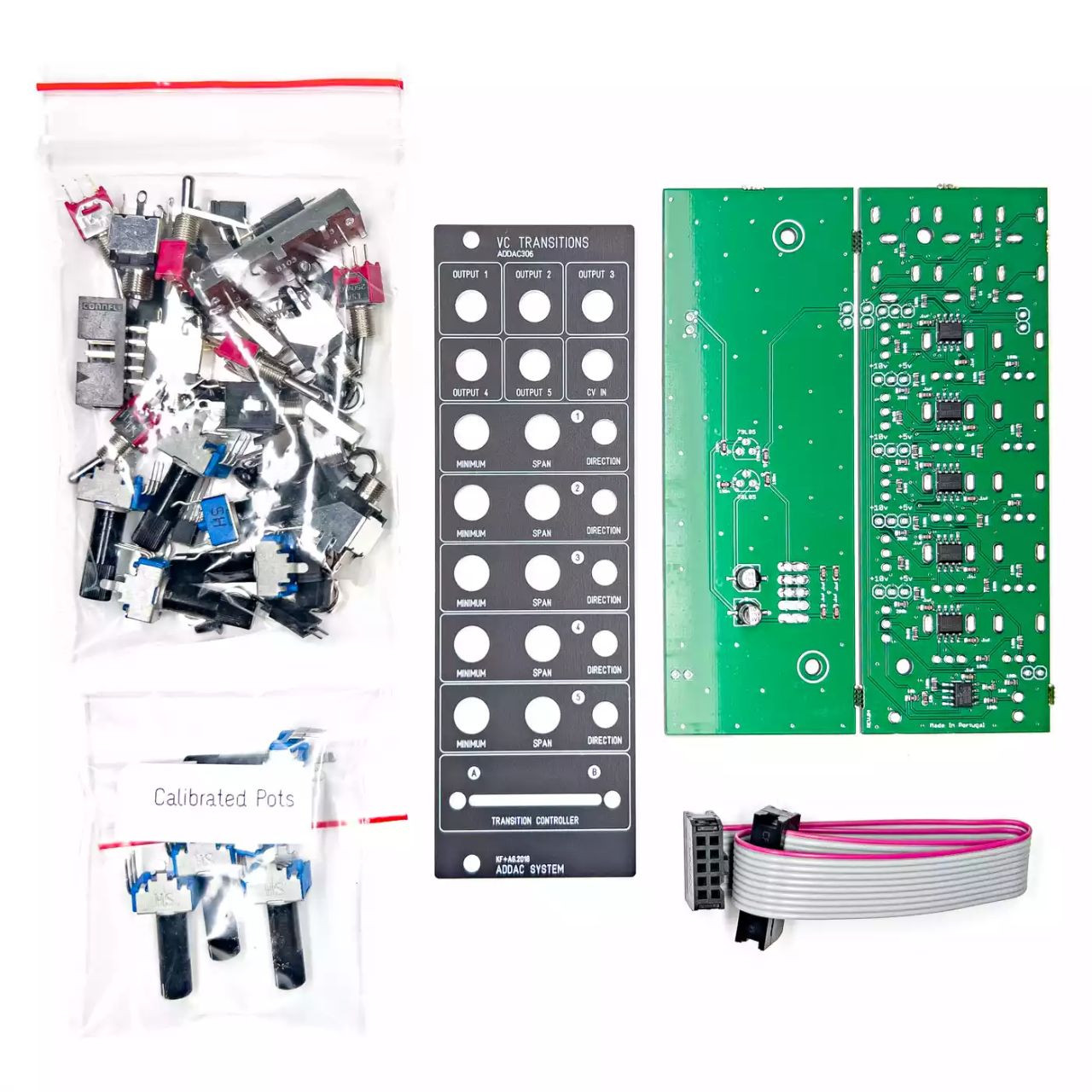 ADDAC 306 VC Transitions DIY Eurorack Master Modulation Module (ADDAC306) main image