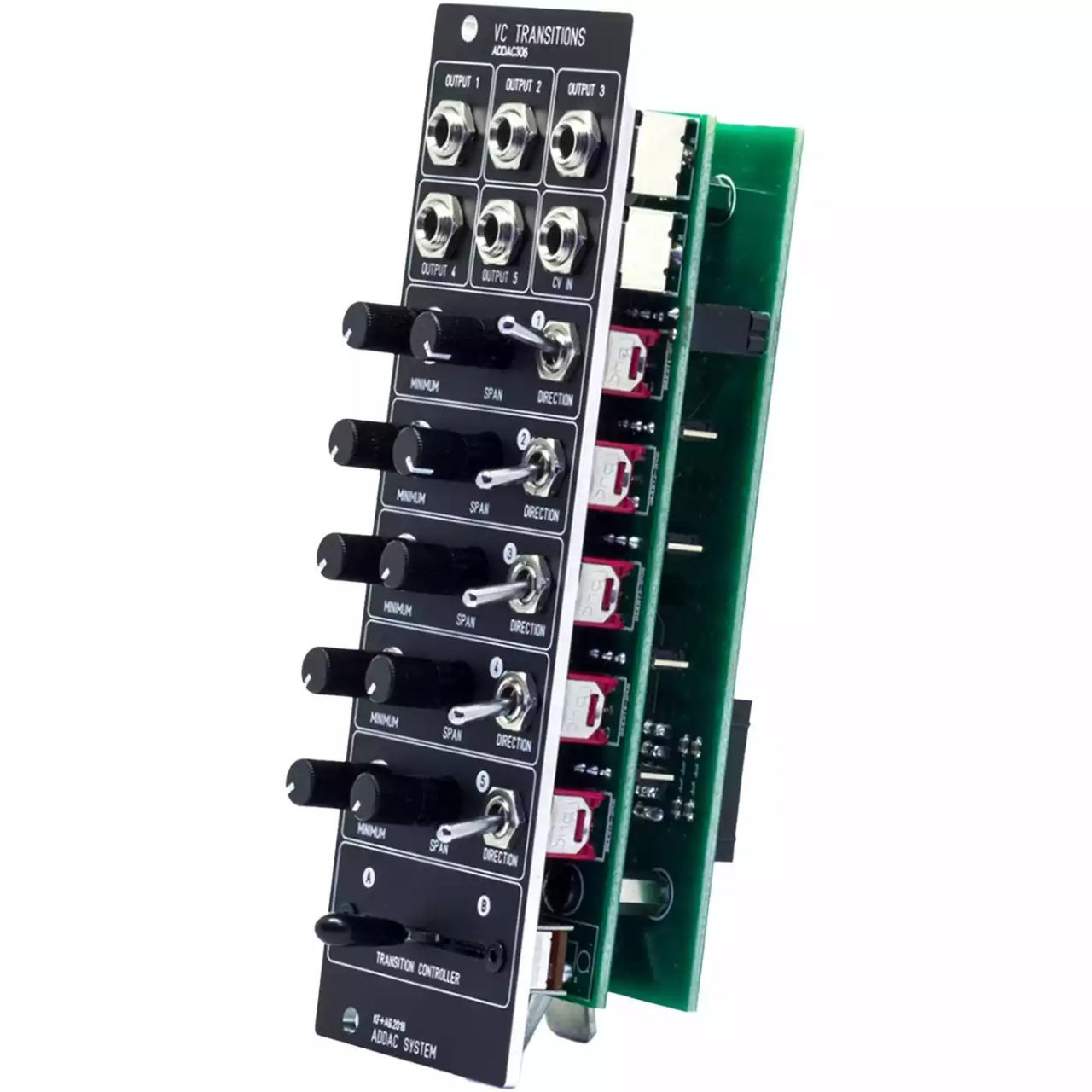 ADDAC 306 VC Transitions DIY Eurorack Master Modulation Module (ADDAC306) image 3