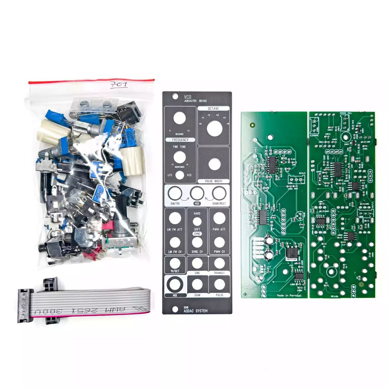 ADDAC 701 VCO VS2 DIY Eurorack Oscillator Module (ADDAC701) main image