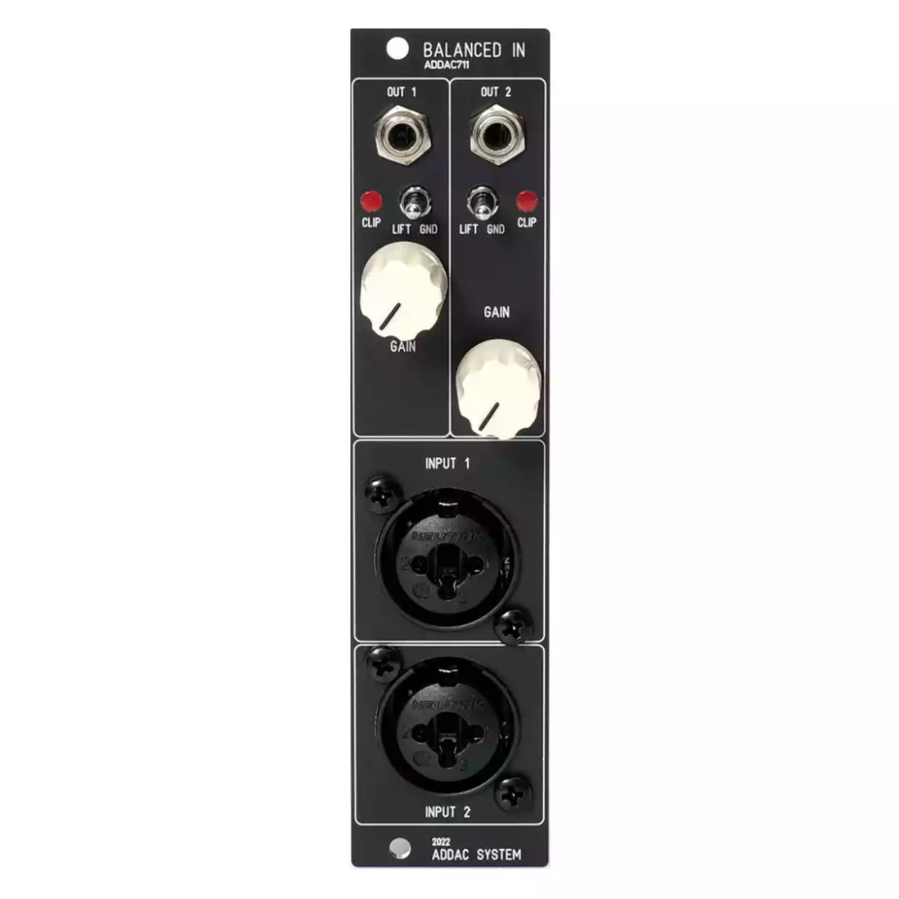ADDAC 711 Balanced Inputs DIY Eurorack Module (ADDAC711) image 2