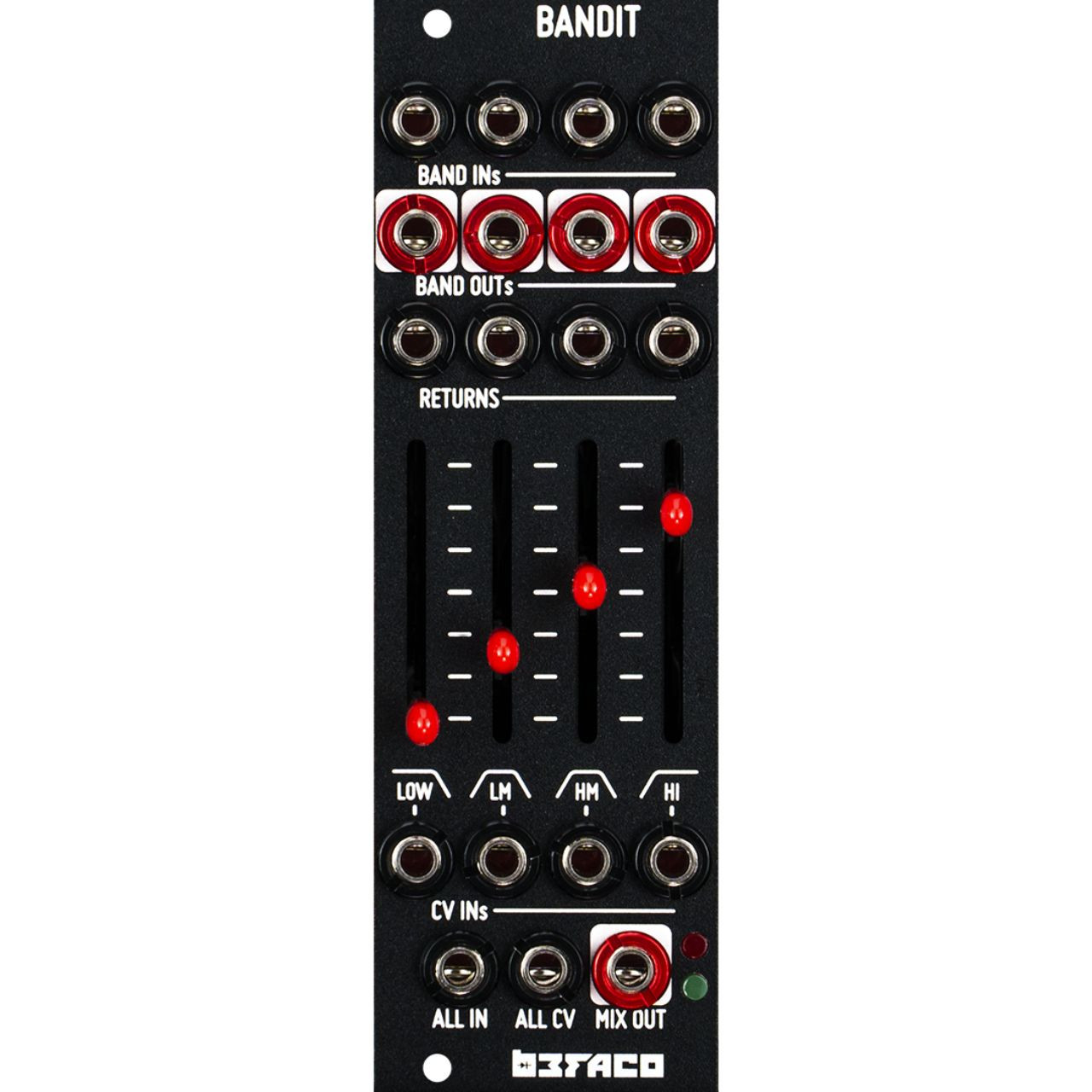 Befaco Bandit DIY Eurorack Multi Band Filter Module image 2