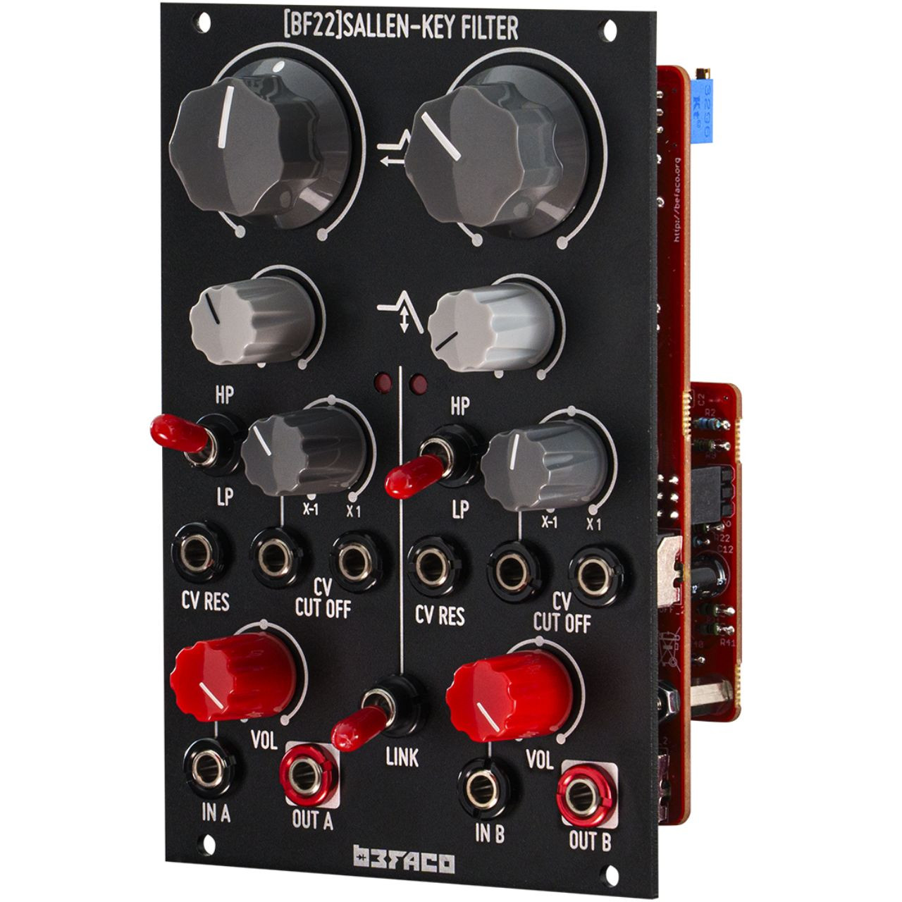 Befaco BF-22 Sallen Key DIY Eurorack Filter Module image 3