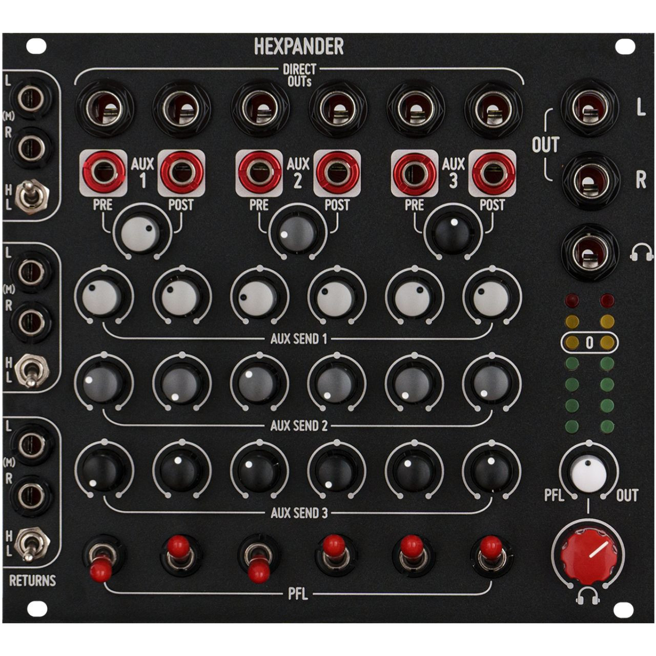 Befaco Hexpander DIY Eurorack Mixer Module (Hexmix Expander) image 2