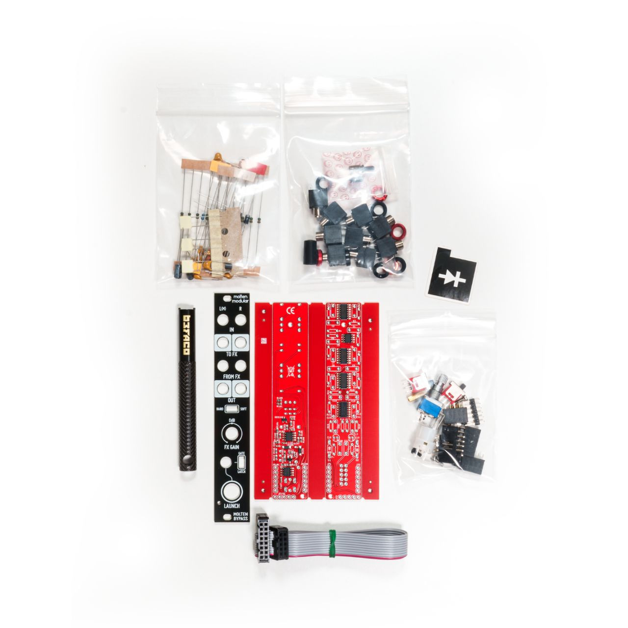 Befaco Molten Bypass DIY Eurorack Stereo Bypass Gate Control Module main image