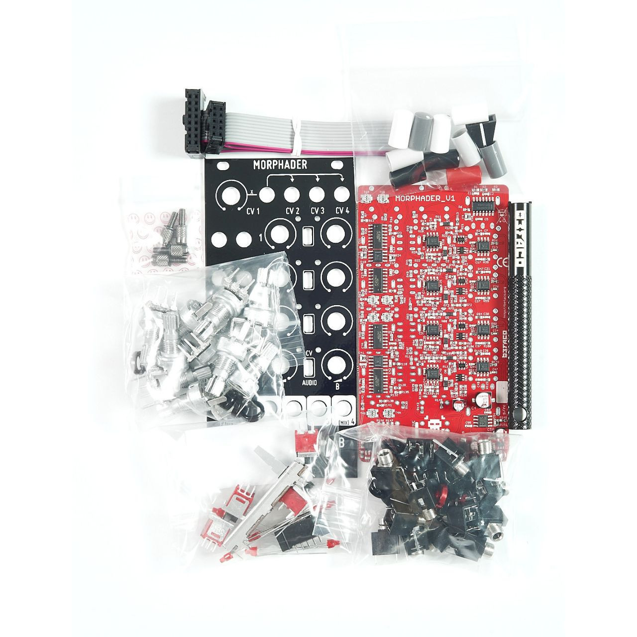 Befaco Morphader DIY Eurorack 4 Channel Crossfader Eurorack Module main image