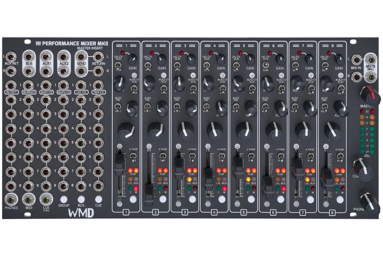 WMD Performance Mixer MKII Eurorack Module (Black) main image