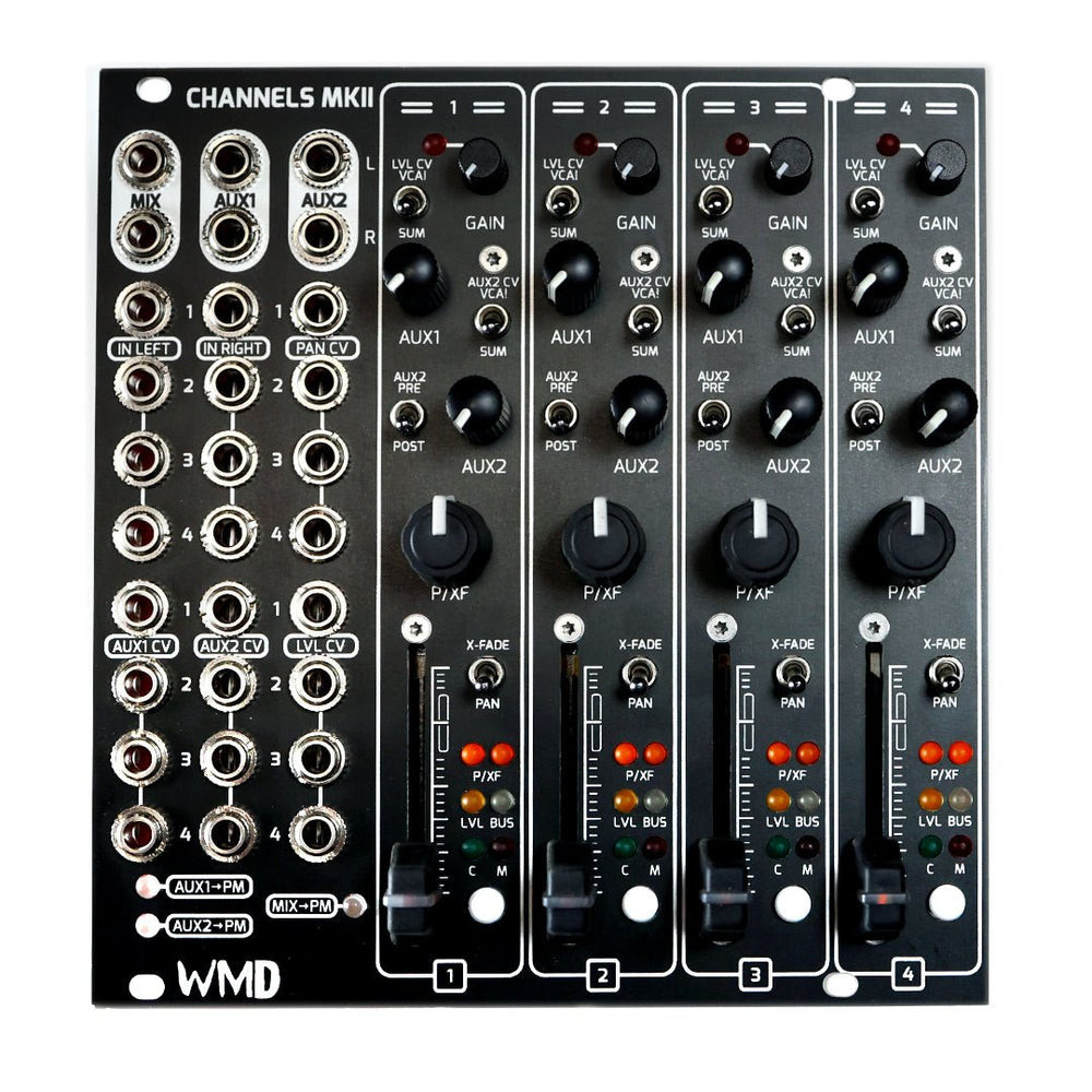 WMD PM Channels MKII Eurorack Module (Black) main image