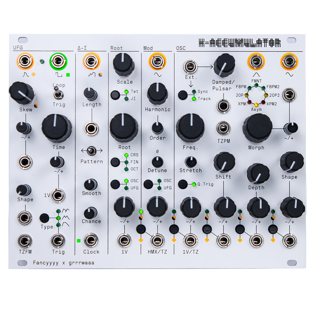 Fancyyyyy Synthesis K-Accumulator Eurorack Complex Oscillator Module main image