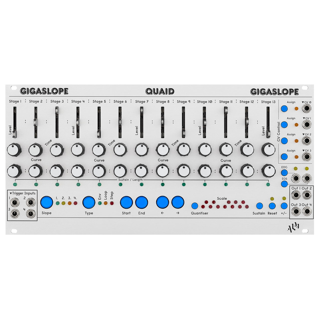 ALM Busy Circuits Quaid Gigaslope Eurorack Quad Multimode Modulator Module (Pre-order) main image