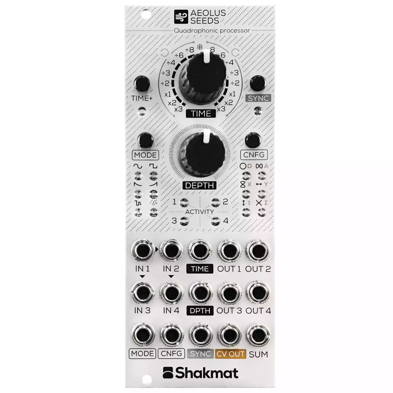 Shakmat Modular Aeolus Seeds DIY Eurorack Quadraphonic Modulation Processor Module main image