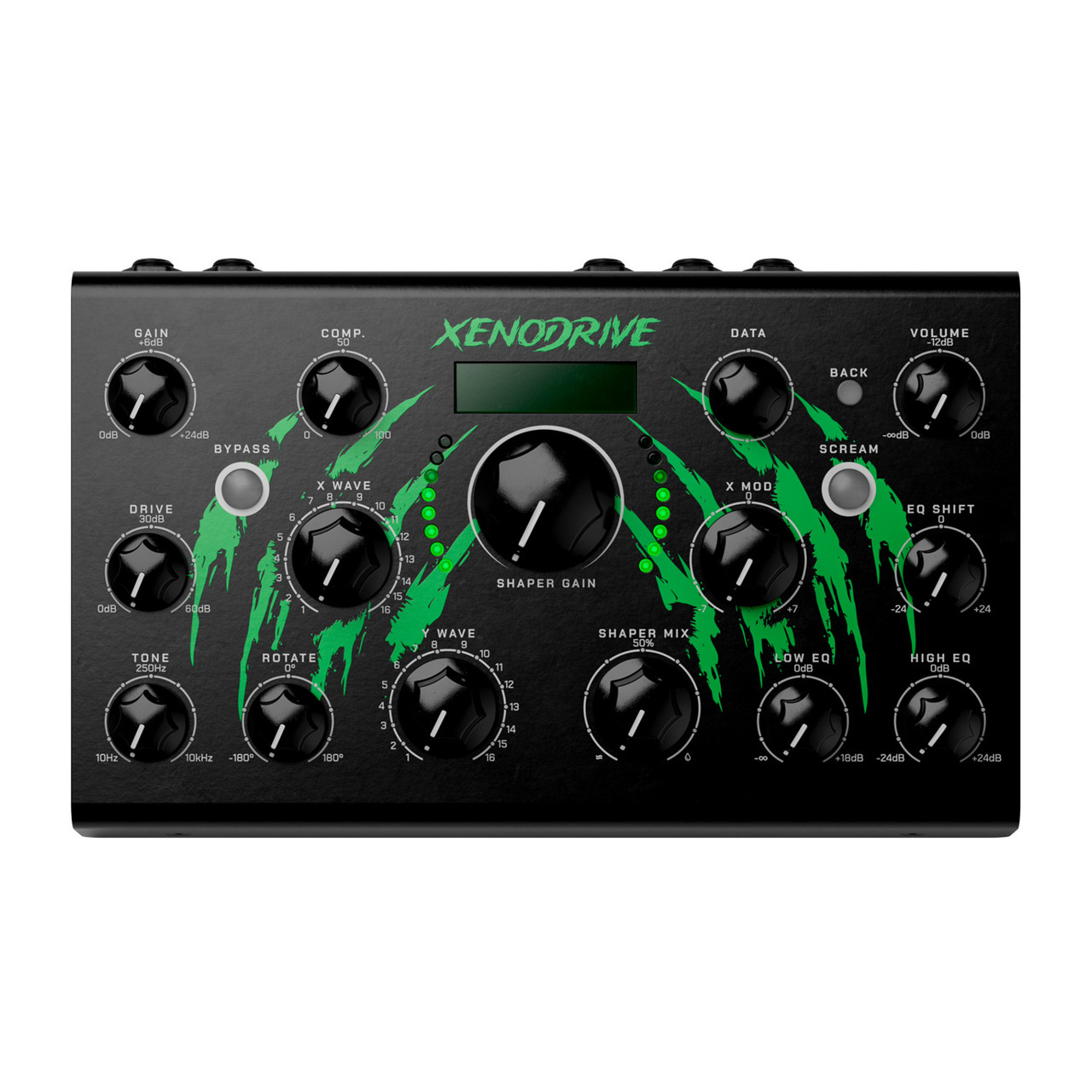 Erica Synths Xenodrive Stereo Distortion/Overdrive/Waveshaper FX Desktop Unit main image
