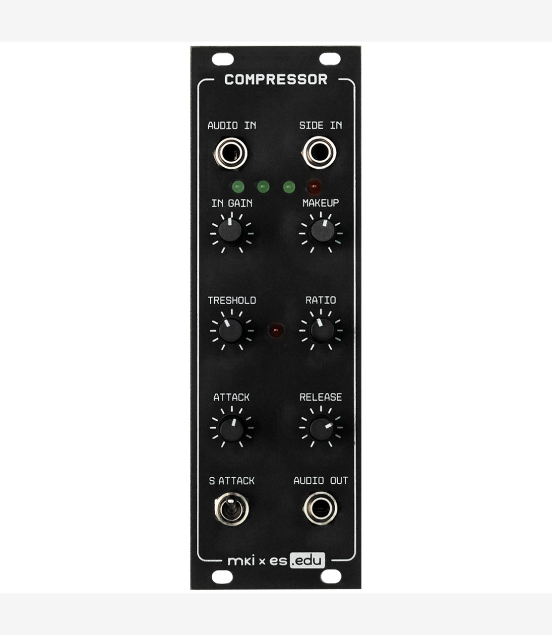 Erica Synths EDU DIY Compressor Eurorack Diode-Based Compressor Module main image