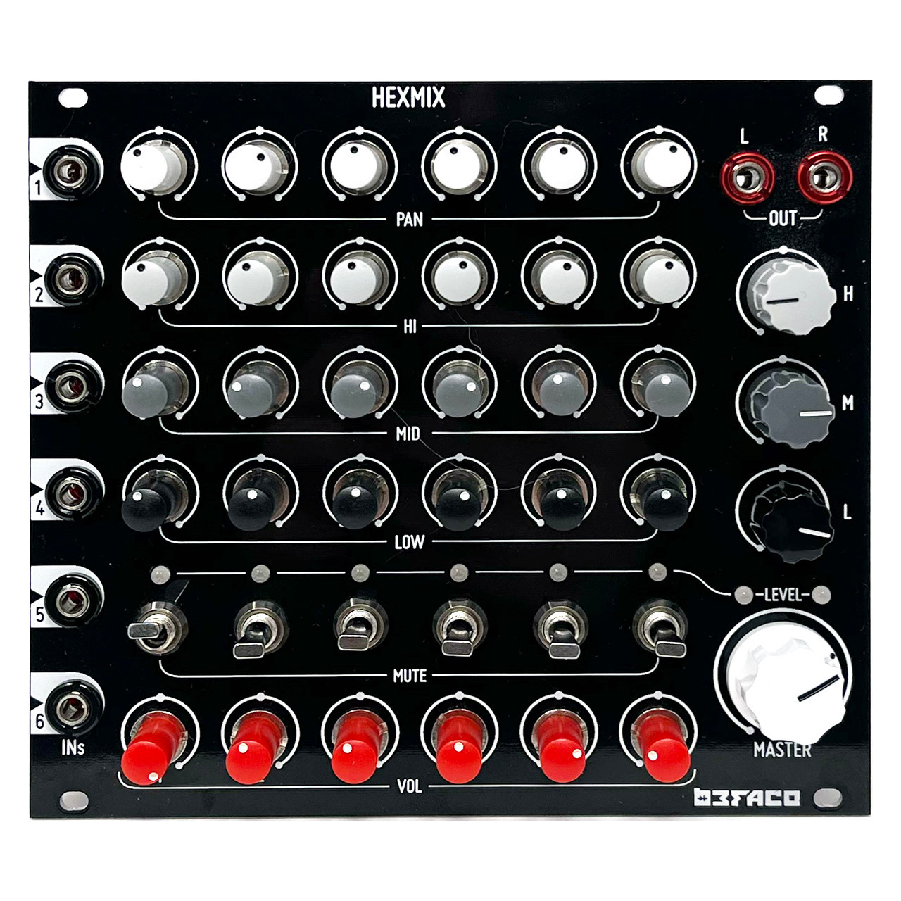 Befaco Hexmix Eurorack Mixer Module (Pre-owned #1) main image