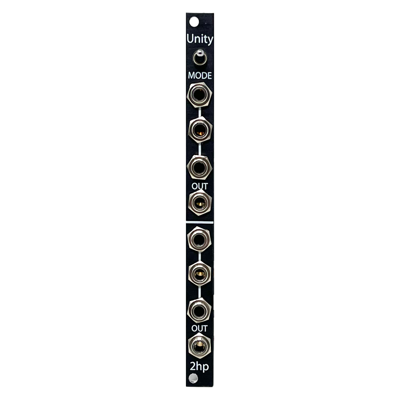 2hp UNITY Eurorack Mixer Module (Pre-owned) main image