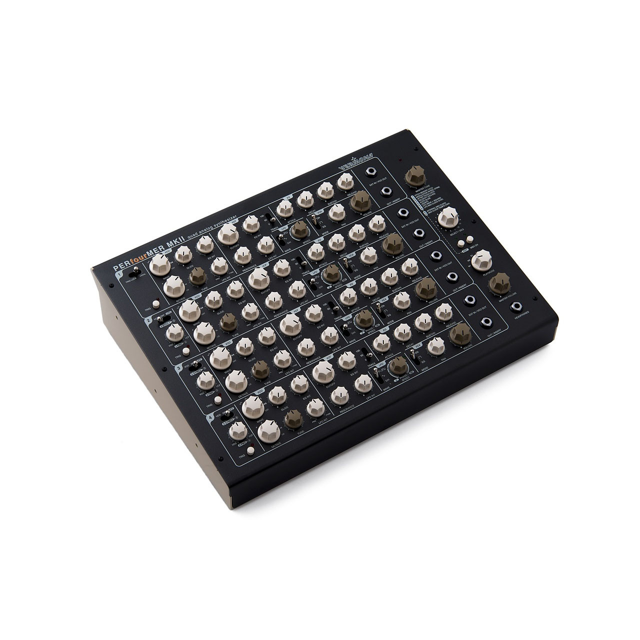 Vermona PERfourMER MKII Desktop Analogue Synth (MIDI) image 3
