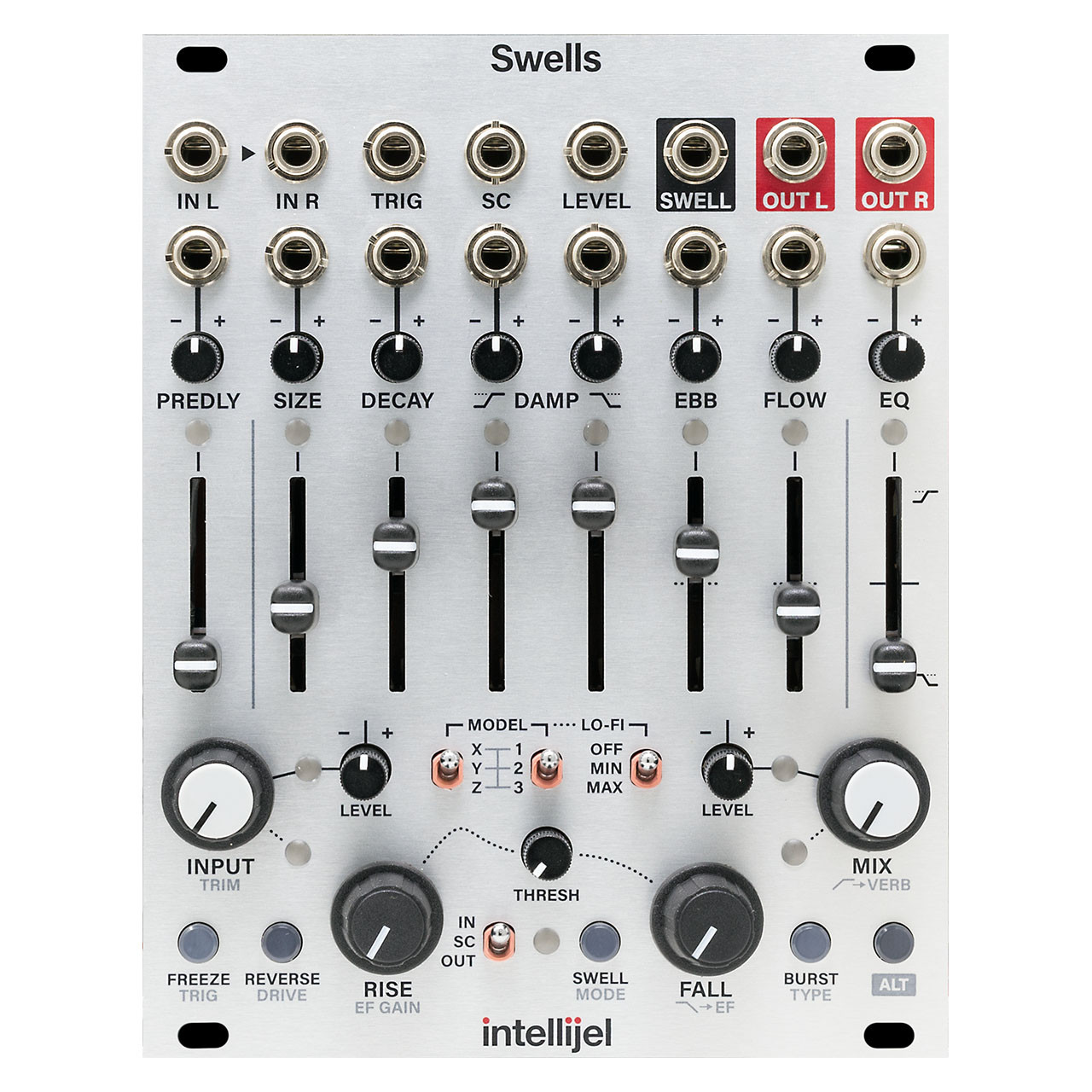 Intellijel Swells Eurorack Reverb Module main image