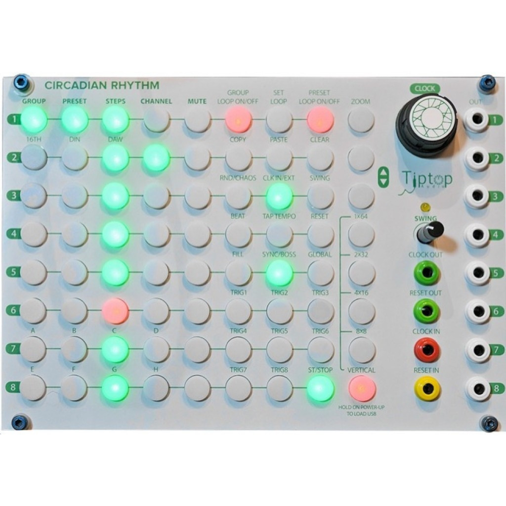 TipTop Audio Circadian Rhythms Eurorack Sequencer Module (Ex-display) main image