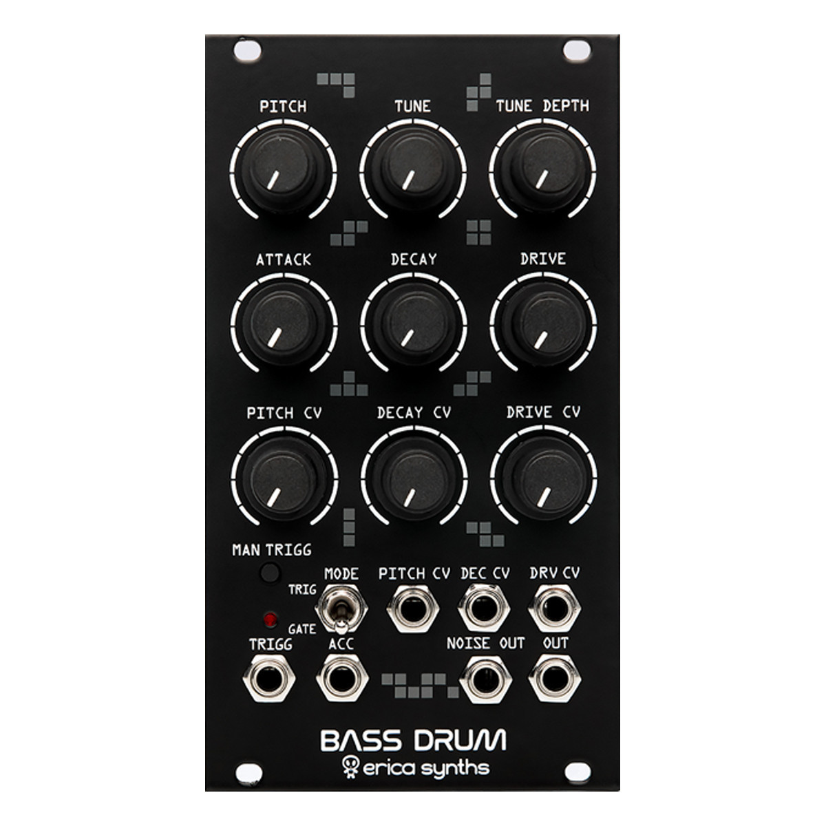 Erica Synths Bass Drum 2 Eurorack Module (Ex-display) main image