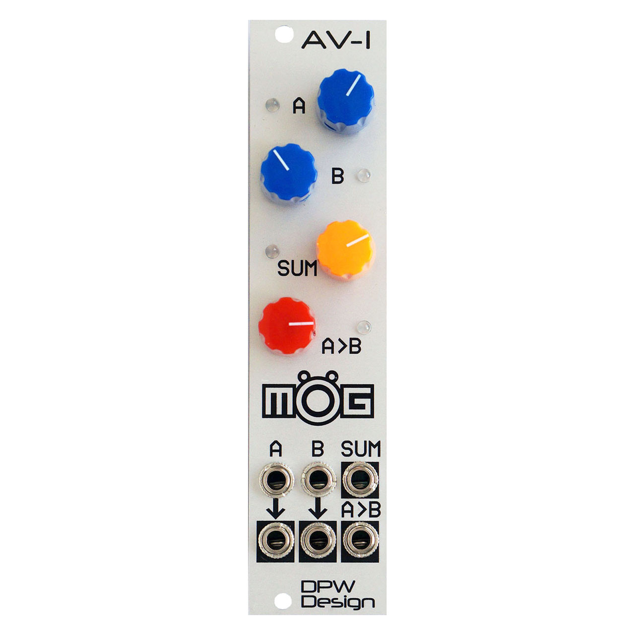 DPW Design AV-1 Eurorack Attenuverter Module main image
