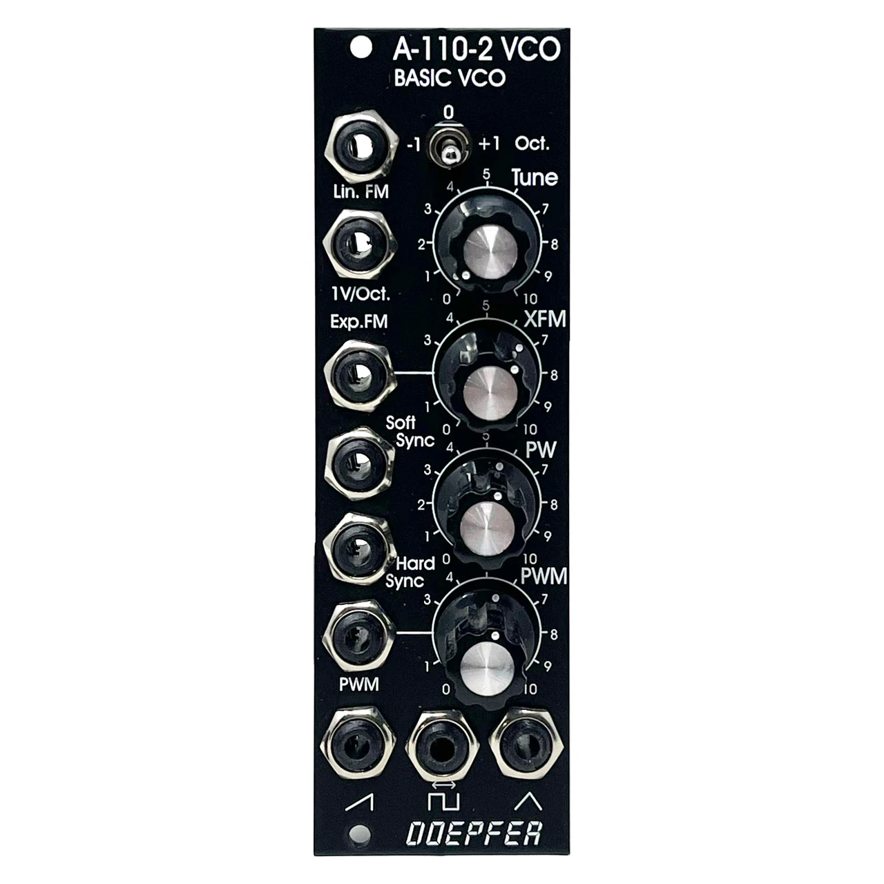 Doepfer A-110-2-V Eurorack Basic VCO Module (Vintage Black) (Pre-owned) main image